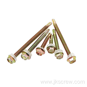 PVC hex self drilling screw